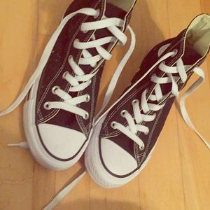 Classic Black Converse (high tops)